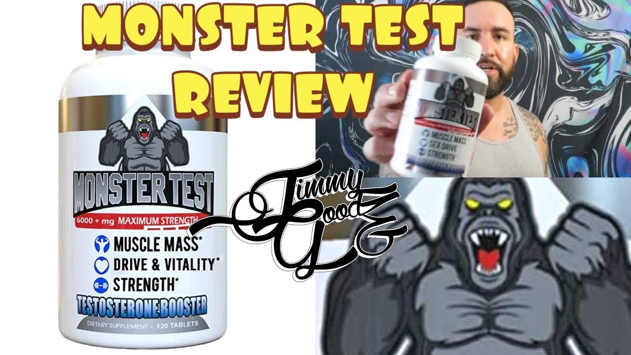 Monster Test Testosterone booster REVIEW