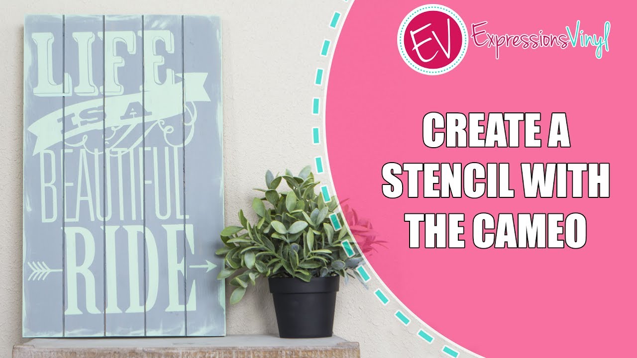 Create a Stencil with the Cameo
