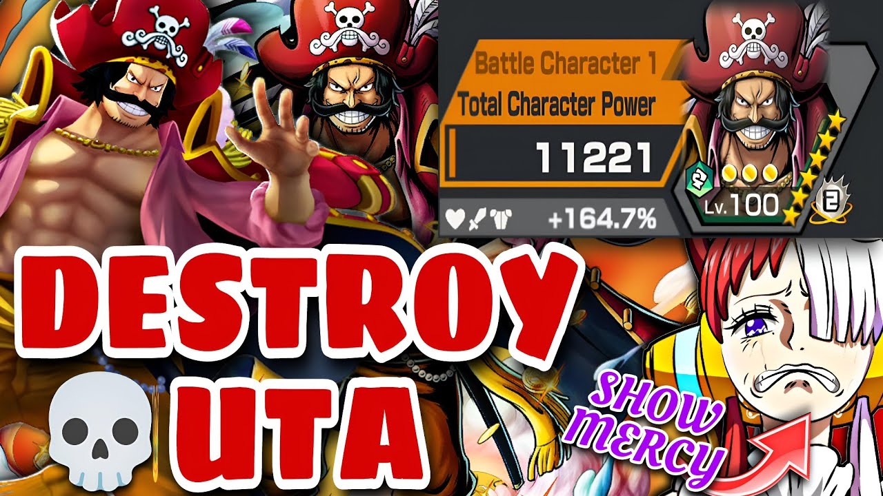 GOLD ROGER 👑 END HALLOWEEN UTA ERA 😤 | One Piece Bounty Rush OPBR SS League Battle