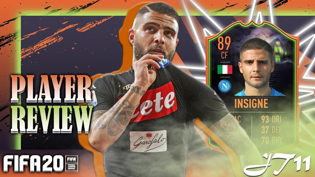 FIFA 20 SCREAM INSIGNE 89 PLAYER REVIEW