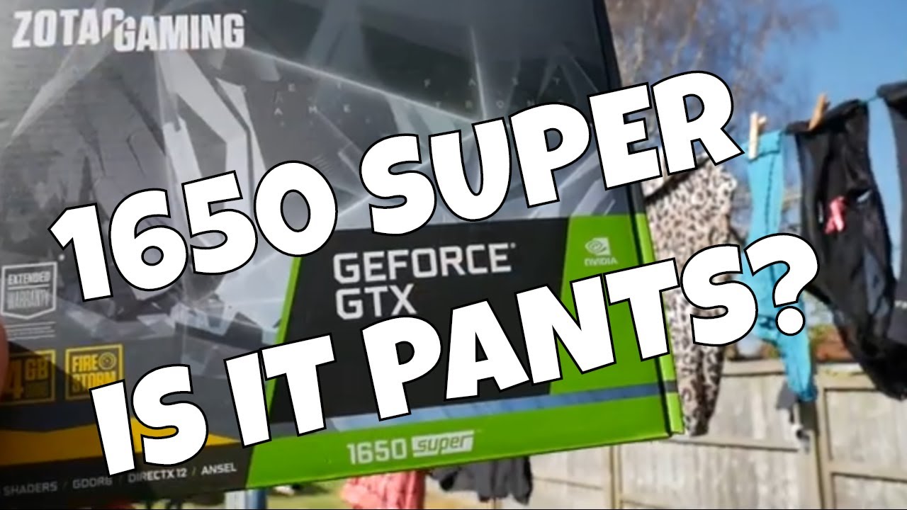 Zotac GTX 1650 SUPER Nvidia Budget Pocket Rocket