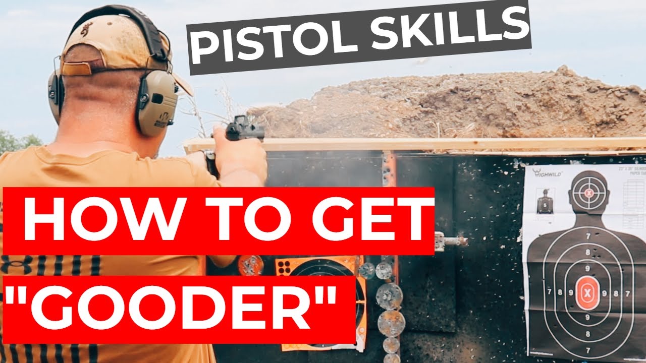 Fun drills to become a better pistol shooter