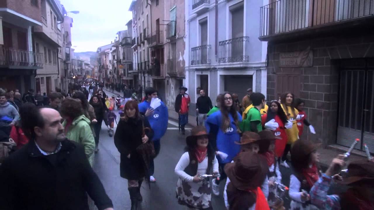DESFILE DE CARNAVAL EN FITERO (NAVARRA)  2- 03 -2014