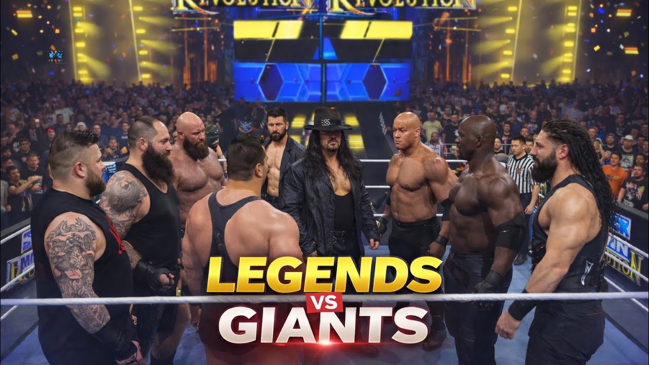 FULL MATCH- LEGENDS VS GIANTS - SMACKDOWN 