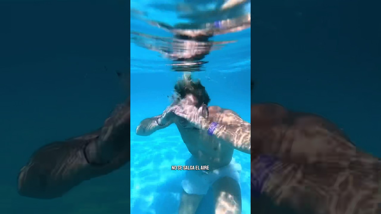 As&iacute; puedes ver abajo del agua SIN GOGLES!!🤯👀💦