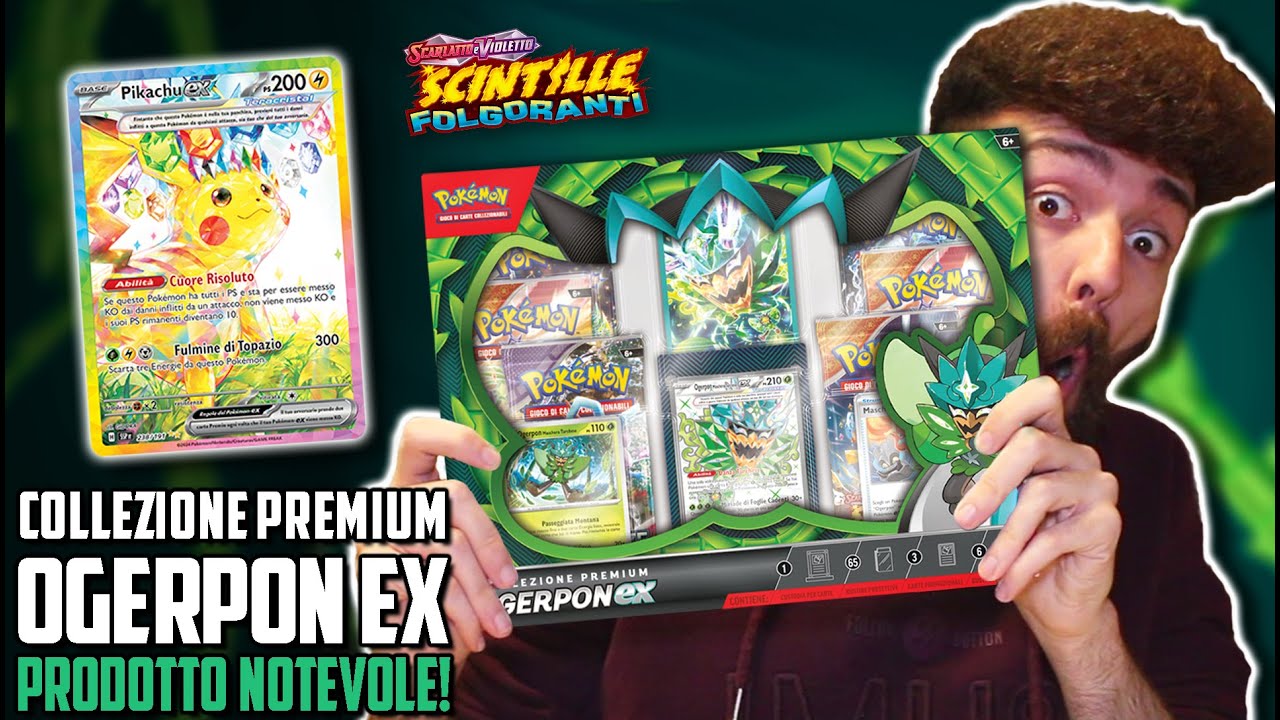 QUESTA COLLEZIONE POKEMON È ABBASTANZA INTERESSANTE! - COLLEZIONE PREMIUM OGERPON EX