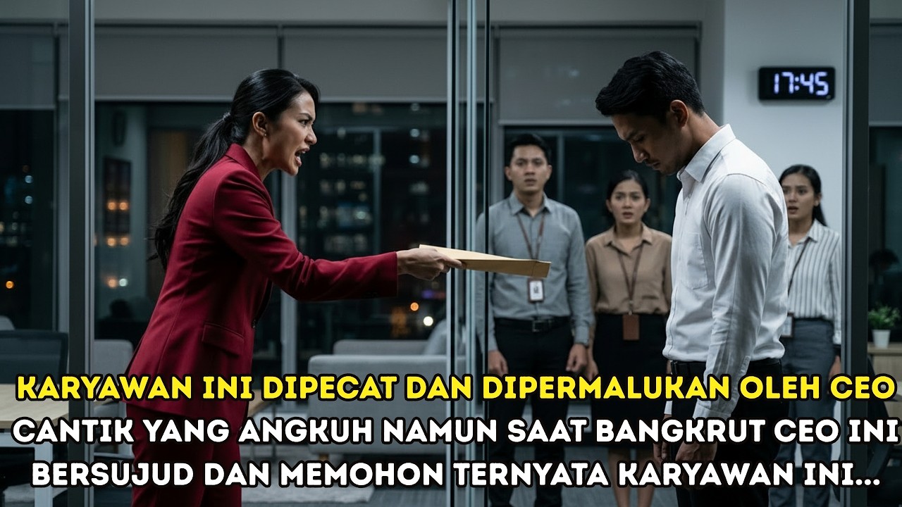 Karyawan Ini Dipecat Dan Dipermalukan Oleh CEO Angkuh - Namun Saat Bangkrut CEO Ini Memohon Ternyata