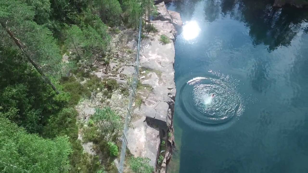 Solberga stenbrott - klipphoppning