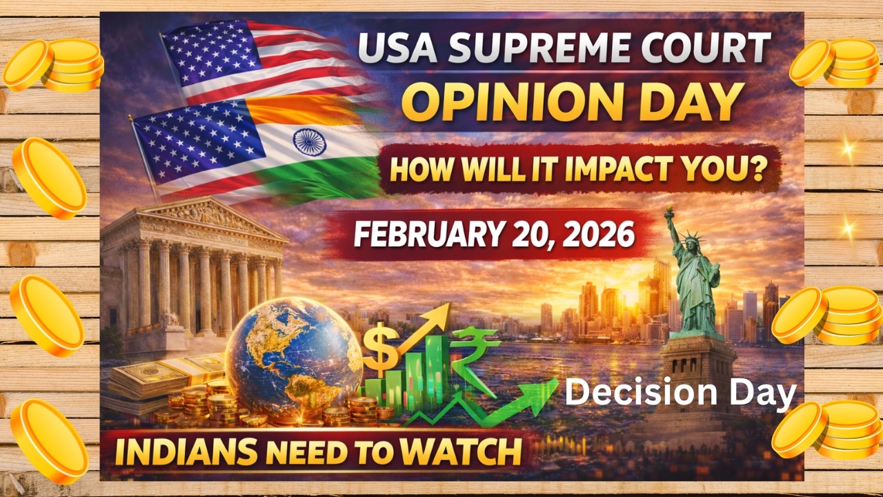 US Supreme Court Tariff Decision 20 Feb 2026 | India Market पर क्या असर? Full Analysis