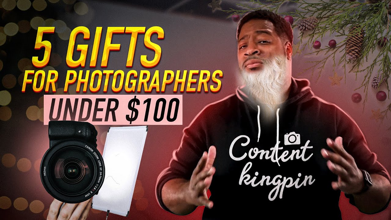 5 Must-Have Gifts for Photographers Under $100