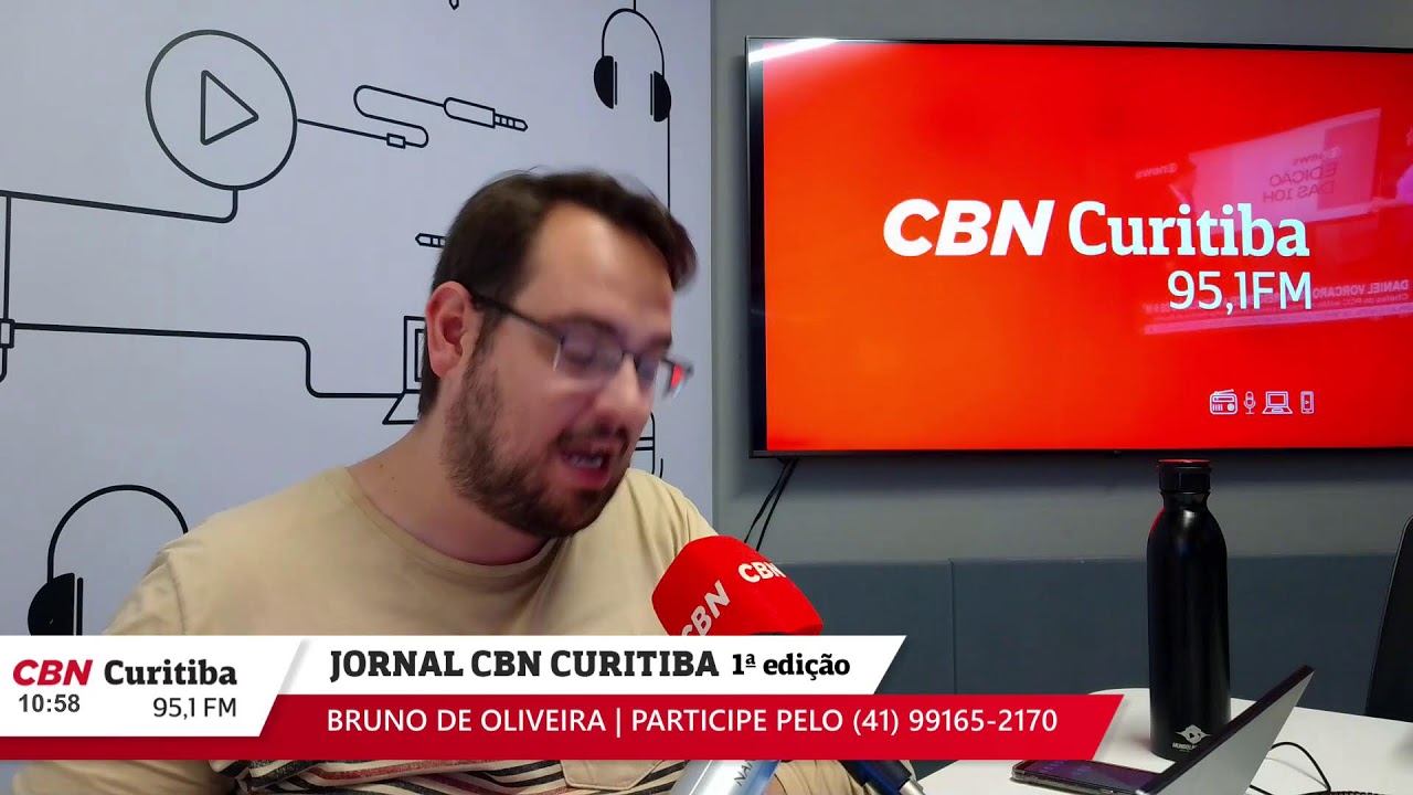 CBN Curitiba 1ª Edição (Sábado) 07 de Março 2026