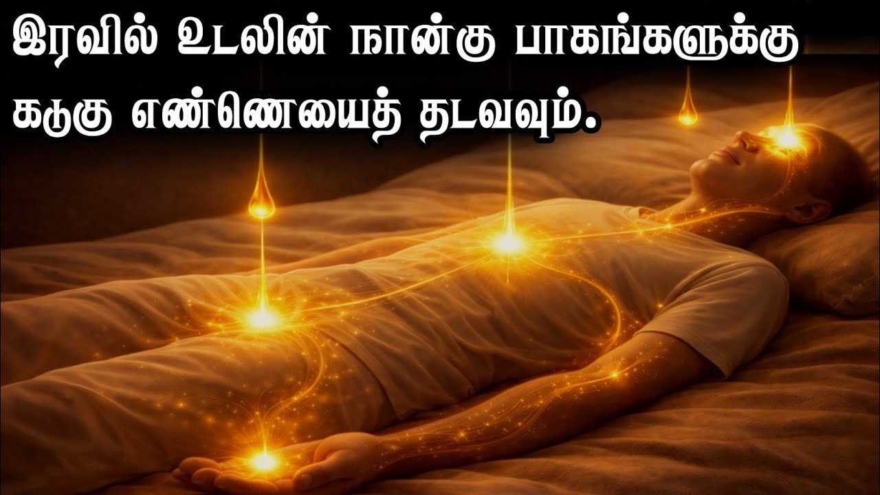 ஆழ்ந்த தூக்கம் & சுய-குணப்படுத்தல்: பண்டைய 4-புள்ளி எண்ணெய் சடங்கு (அறிவியல் சான்றுகளுடன்)