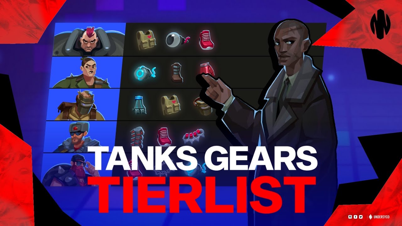 Best 3 GEARS you MUST USE for TANK Heroes! (BULLET ECHO)