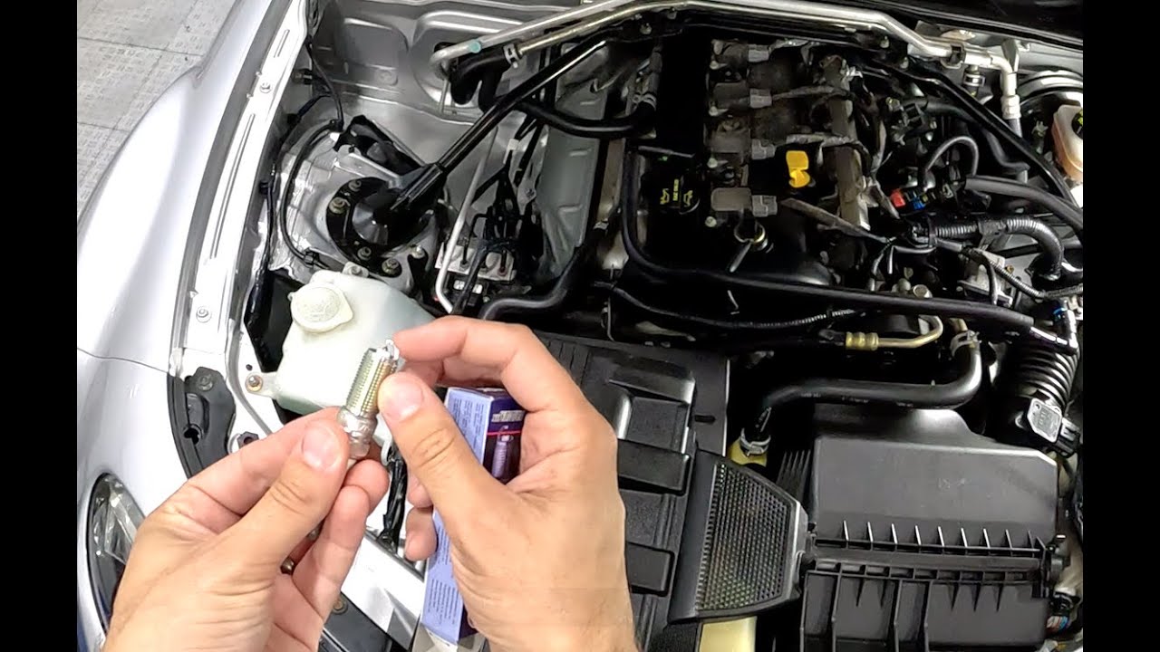 Replacing Spark Plugs on a 2006-13 Mazda Miata (NC) - POV Car Repair