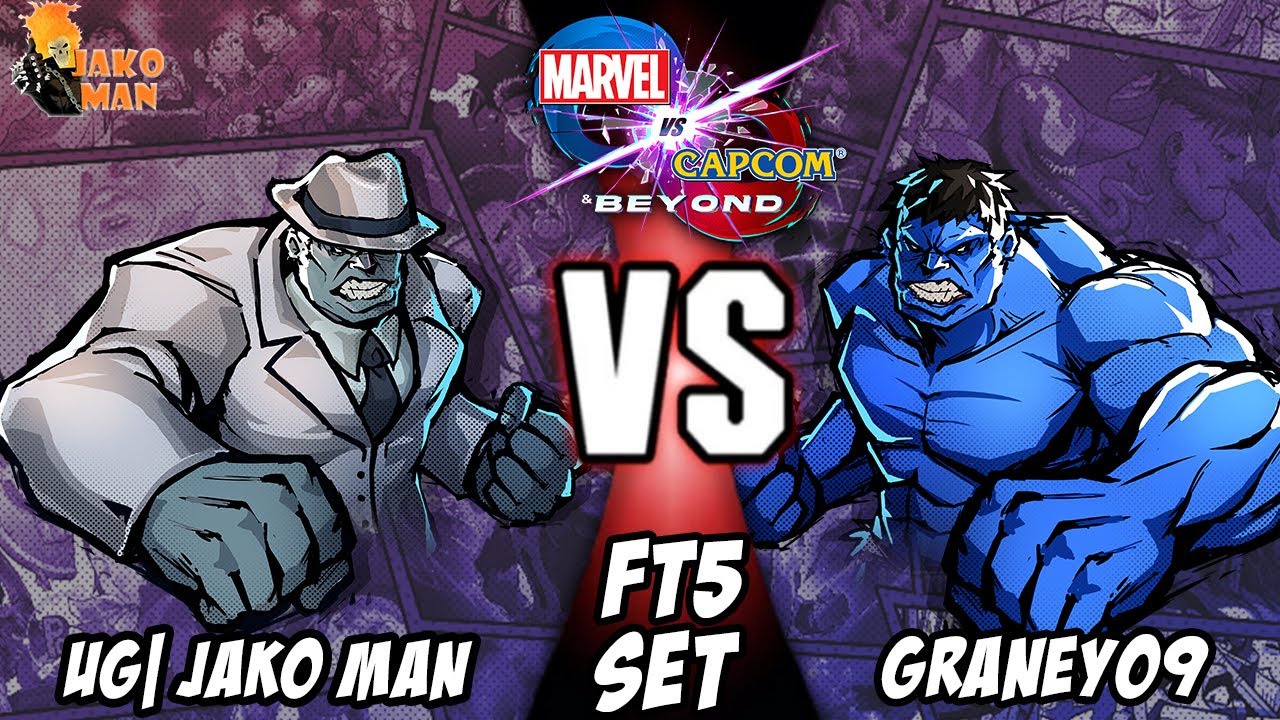 MVCI Beyond FT5 Set - UG| Jako Man (Hulk/Nemesis) VS Graney09 (Hulk/Morrigan)