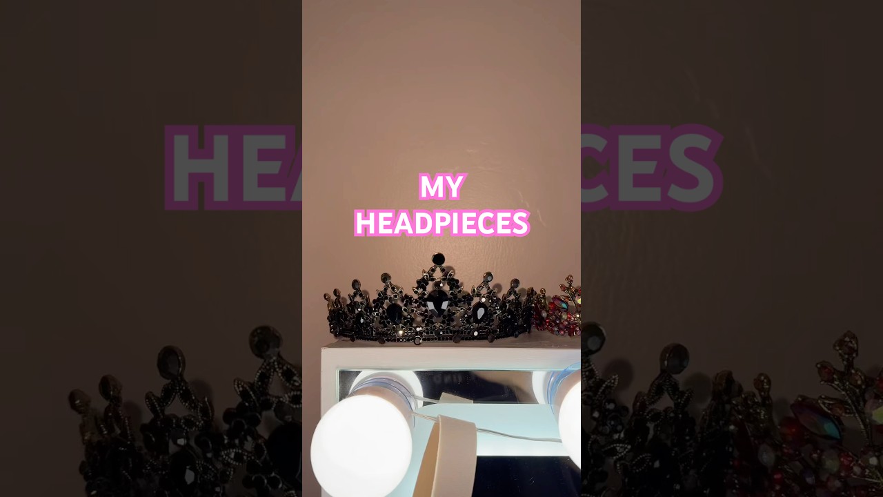 MY HEADPIECES #ballerina#headpiece#costume#guestartist#freelanceballerina#collection#ballet