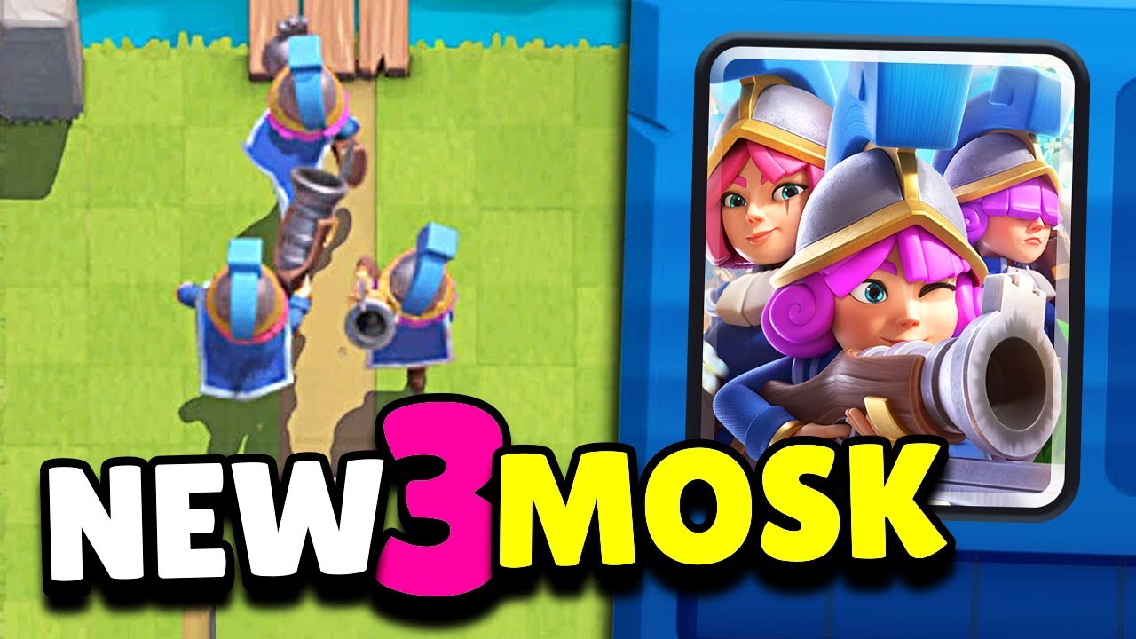EVO?... PROVO i NUOVI 3 MOSCHETTIERI! 🔫 Clash Royale ITA