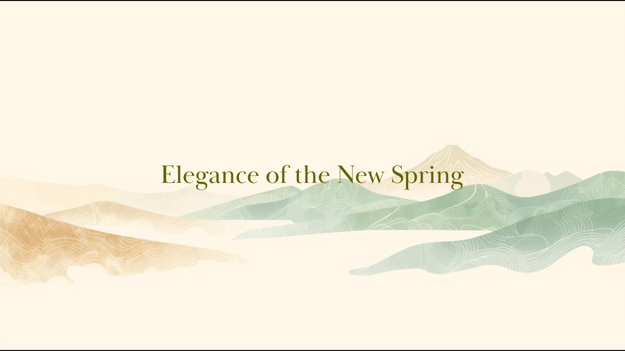 【CalmSphere】 Elegance of the New Spring - Piano & Traditional Sounds