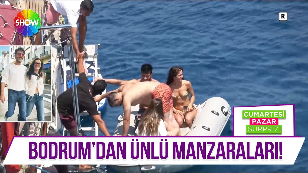 Hafsanur Sancaktutan - Kubilay Aka çiftinin tekne tatili!