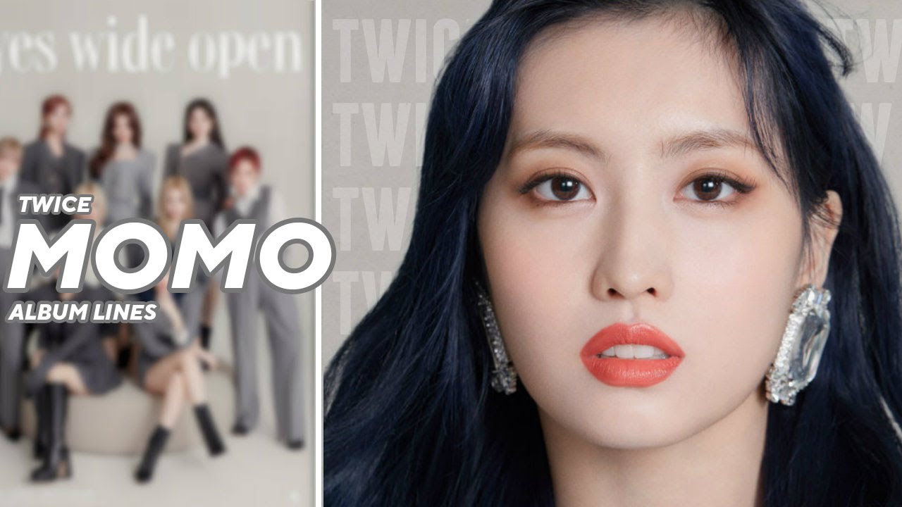 TWICE — MOMO • Eyes Wide Open | Album Lines