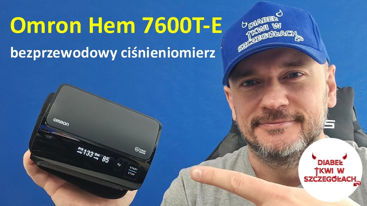 OMRON EVOLV Hem 7600T-E ciśnieniomierz bezprzewodowy