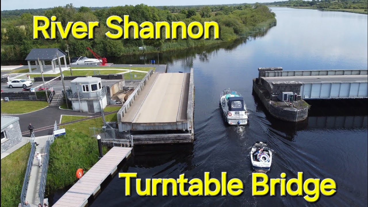 Turntable Bridge on the Shannon at Portumna, Co. Galway