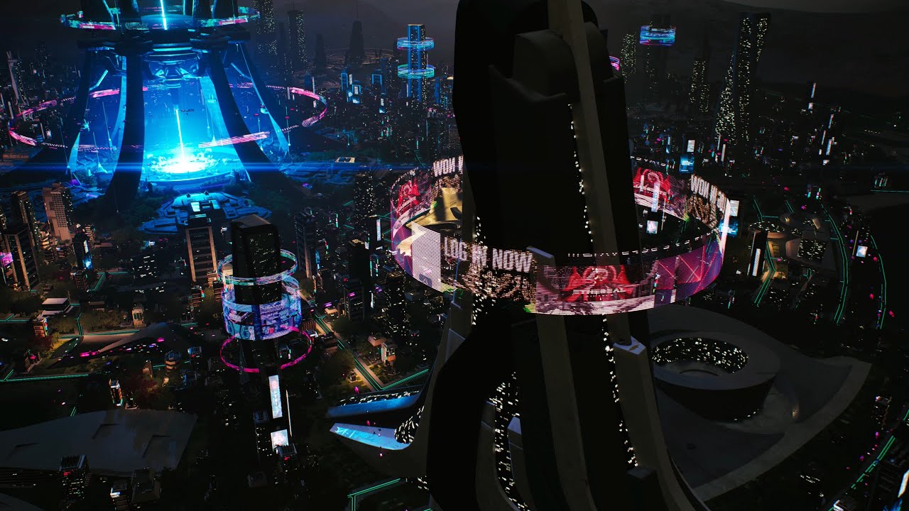 PCG Sci-fi City | Unreal Engine 5
