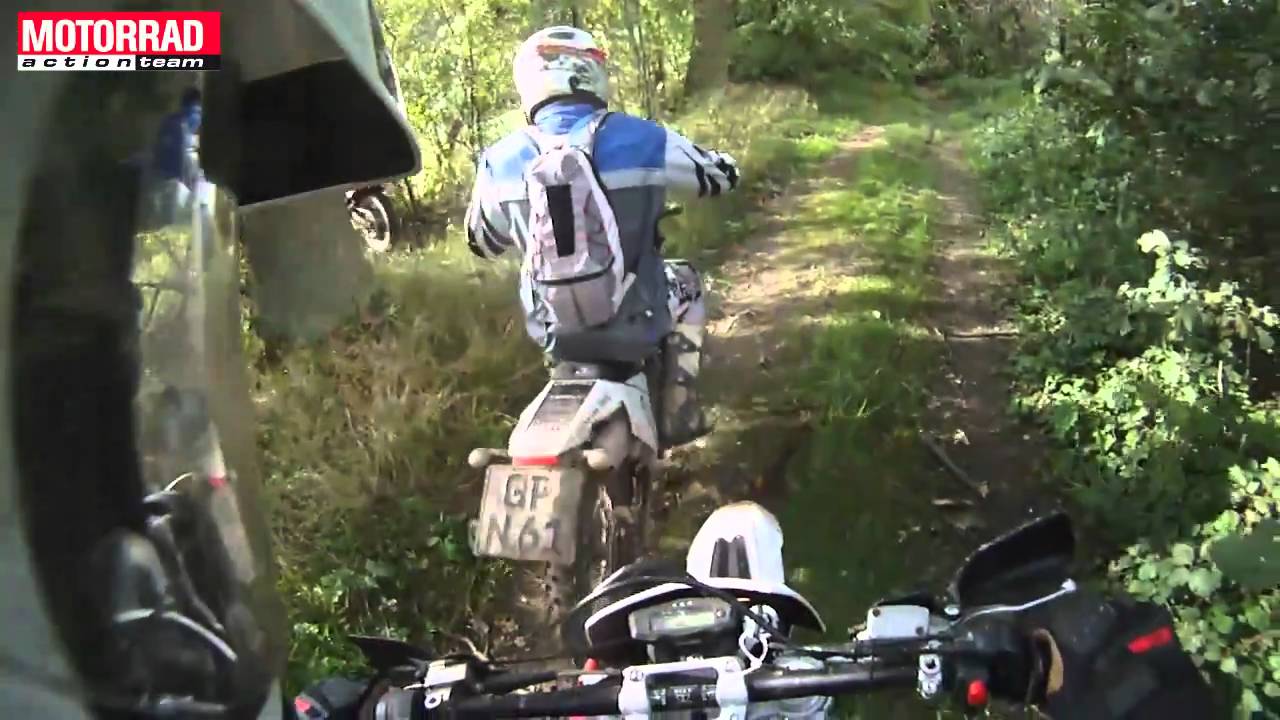 Endurowandern in Mecklenburg mit dem MOTORRAD action team