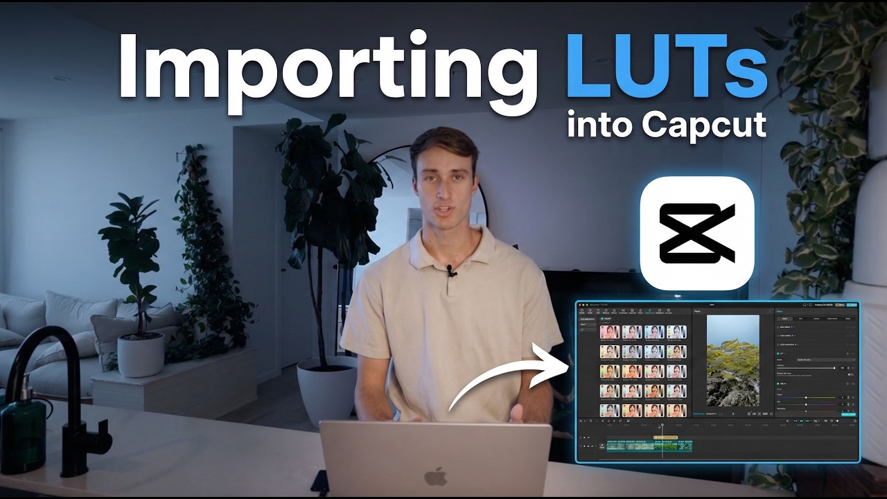 Installing LUTs in Capcut