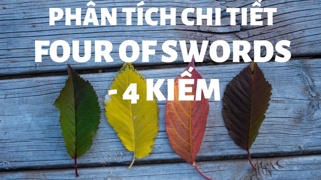 TỰ HỌC TAROT - Four of Swords/4 Kiếm - Hướng Dẫn Chi Tiết