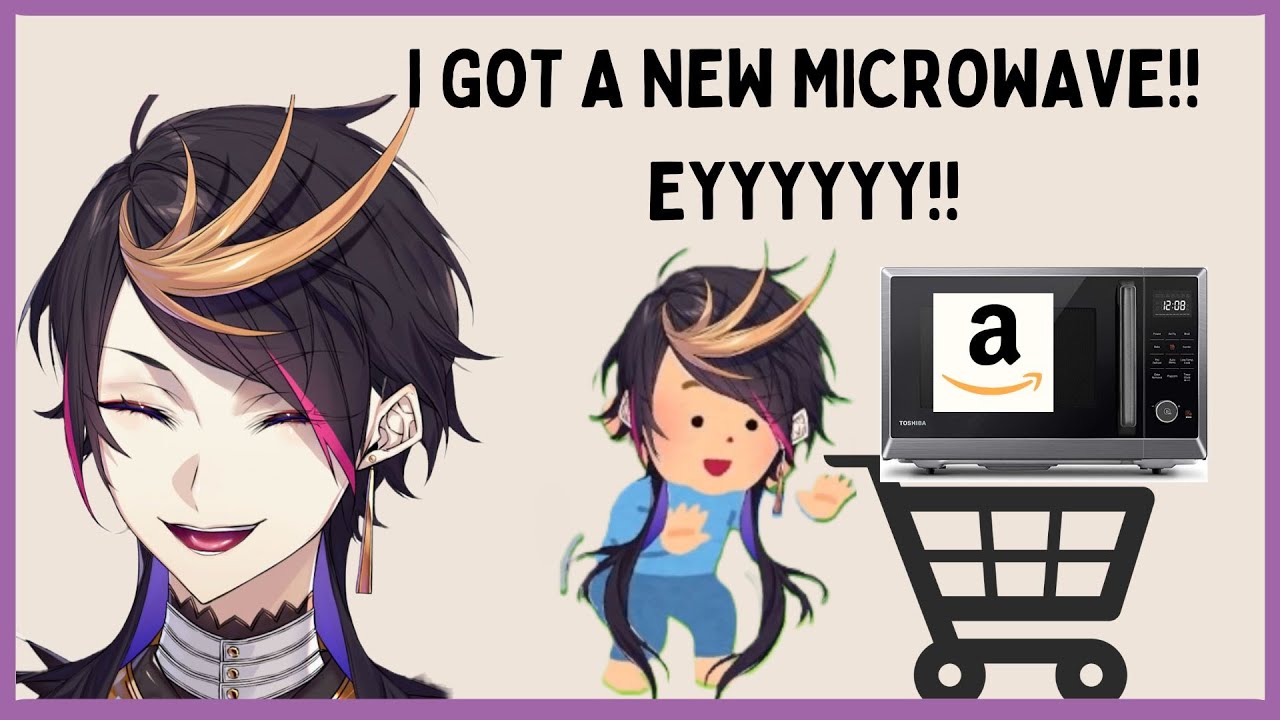 Shu Yamino's new microwave + his family reaction [NIJISANJI EN]