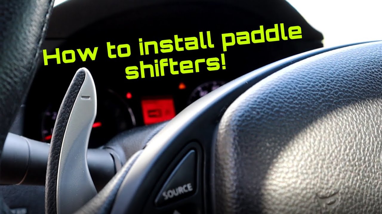INSTALLING PADDLE SHIFTERS ON A G35/G37 SEDAN!