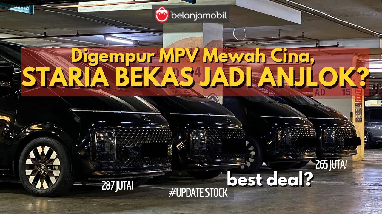 YAKIN MASIH MAU BELI MOBIL CINA KALAU HYUNDAI STARIA SUDAH SEMURAH INI? Cek 8 Stoknya!