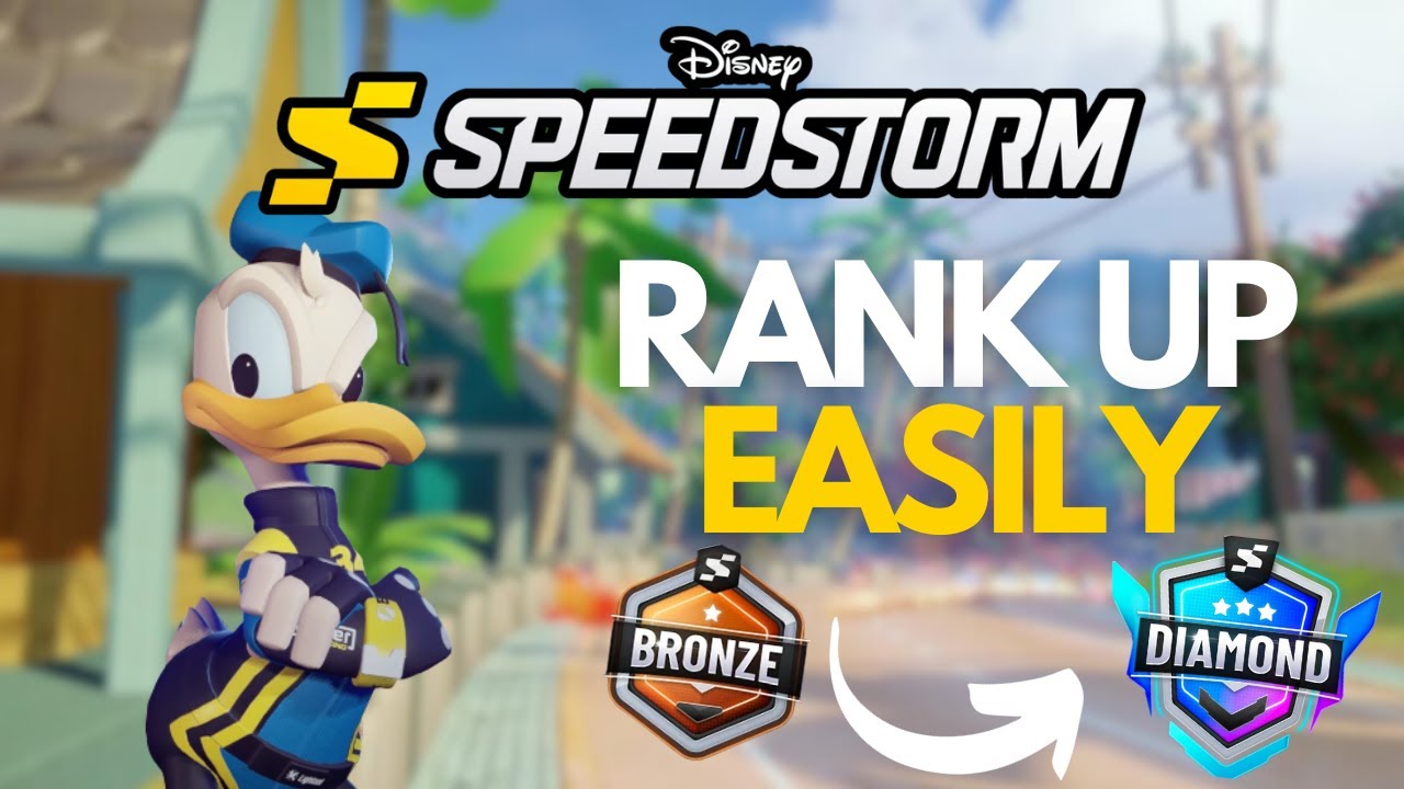 How to Climb The Ranks Easily with Donald Duck In Disney Speedstorm