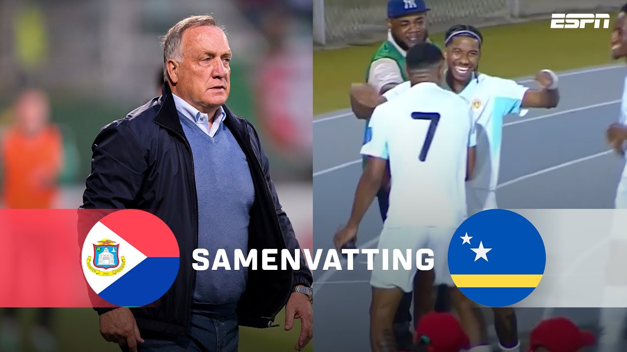 Jearl Margaritha MAAKT ER 4⃣ bij Curaçao in Nations League 👏 | Samenvatting Saint-Martin - Curaçao