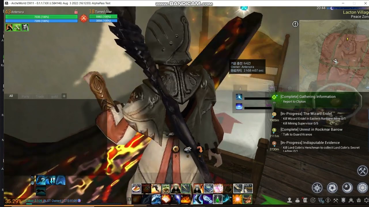 Archeworld LAND faq information tips and tricks ALPHA mmoprg p2e f2p
