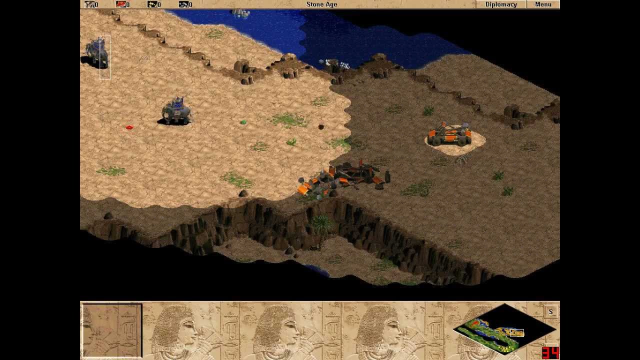 Voices of Babylon. mission 5. Great Hunt. Age of Empires. Hardest