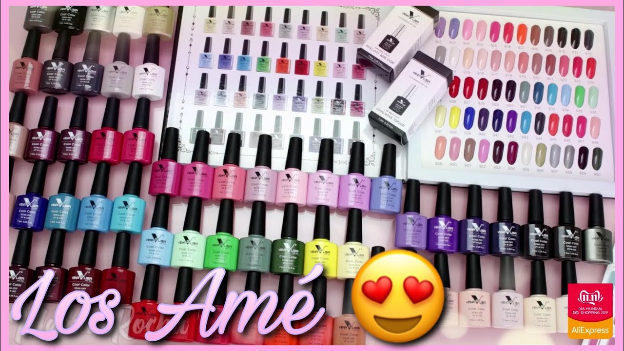 Esmaltes Semipermanentes con las tres B 💅🏻 Buenos-Bonitos y Baratos VENALISA| ALIEXPRESS