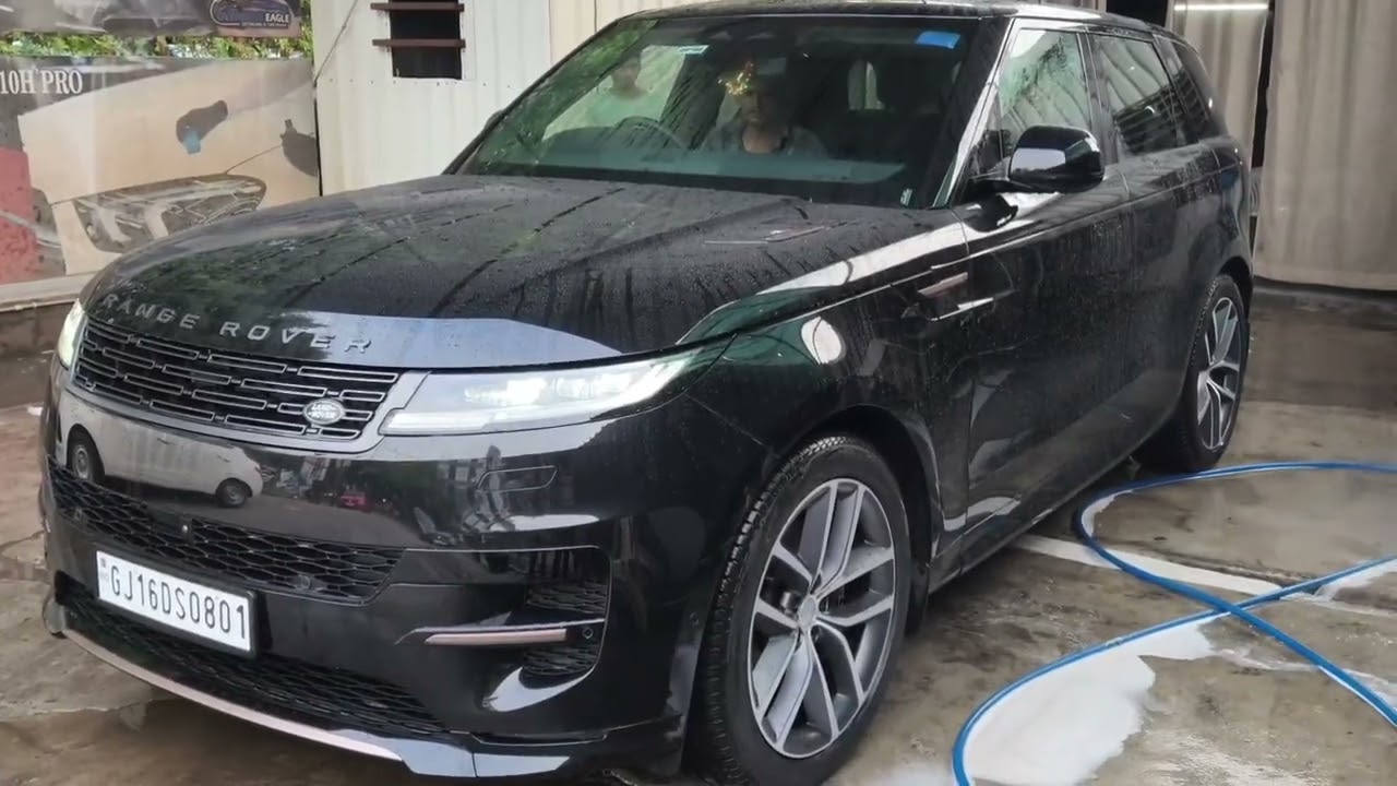 Full Detailed Video RANGE ROVER SPORT 💀Covered with BEST GARWARE PPF 