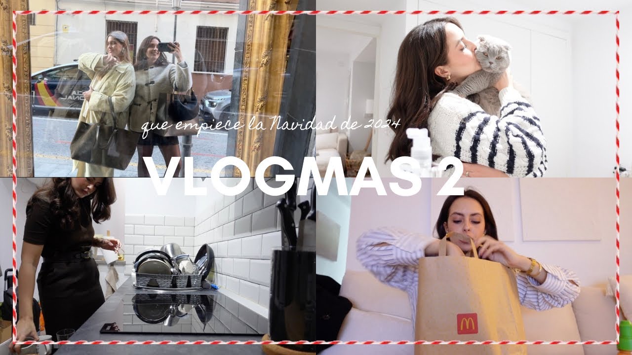 VLOGMAS 2: viaje expres, fotos, compras… || @laliabenchelef