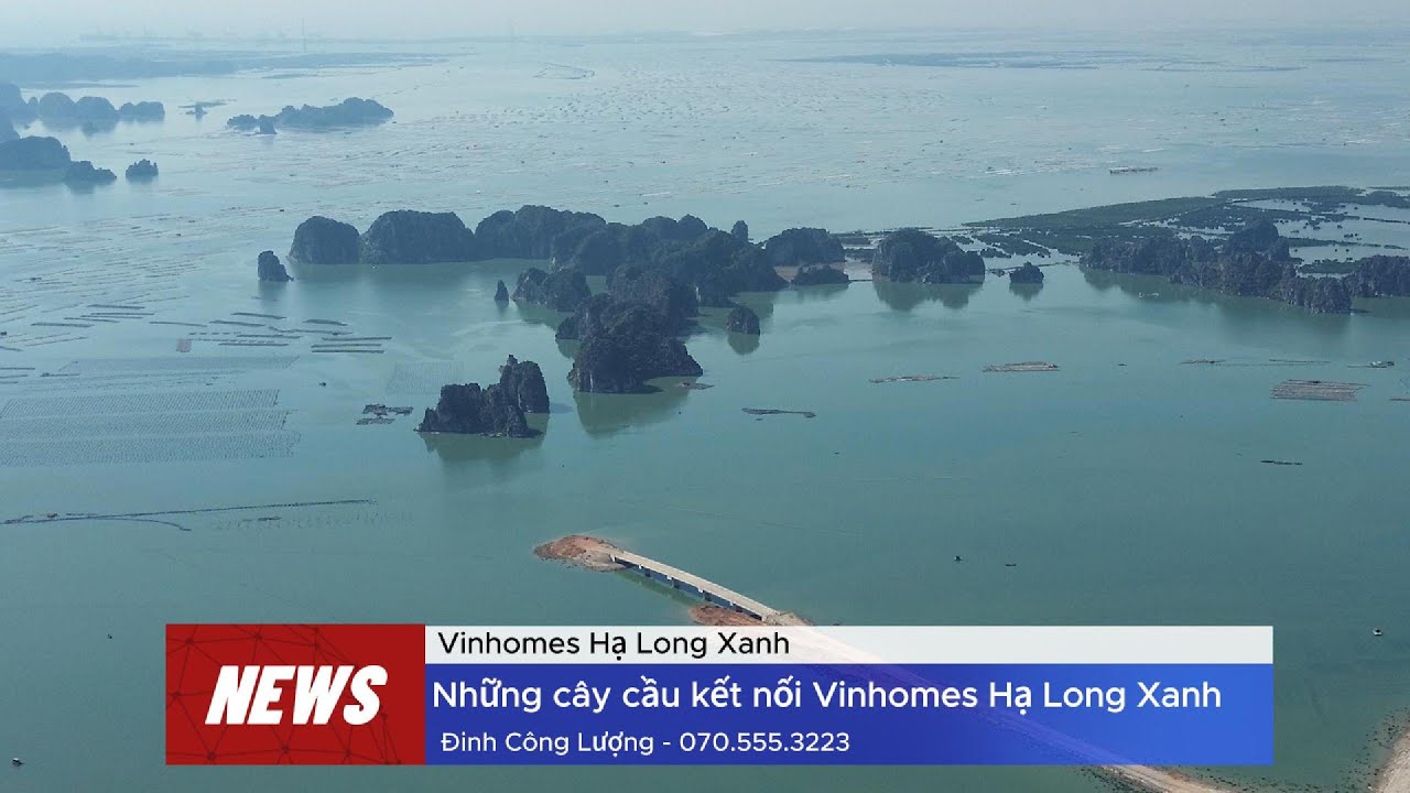 Những cây cầu kết nối Vinhomes Hạ Long Xanh