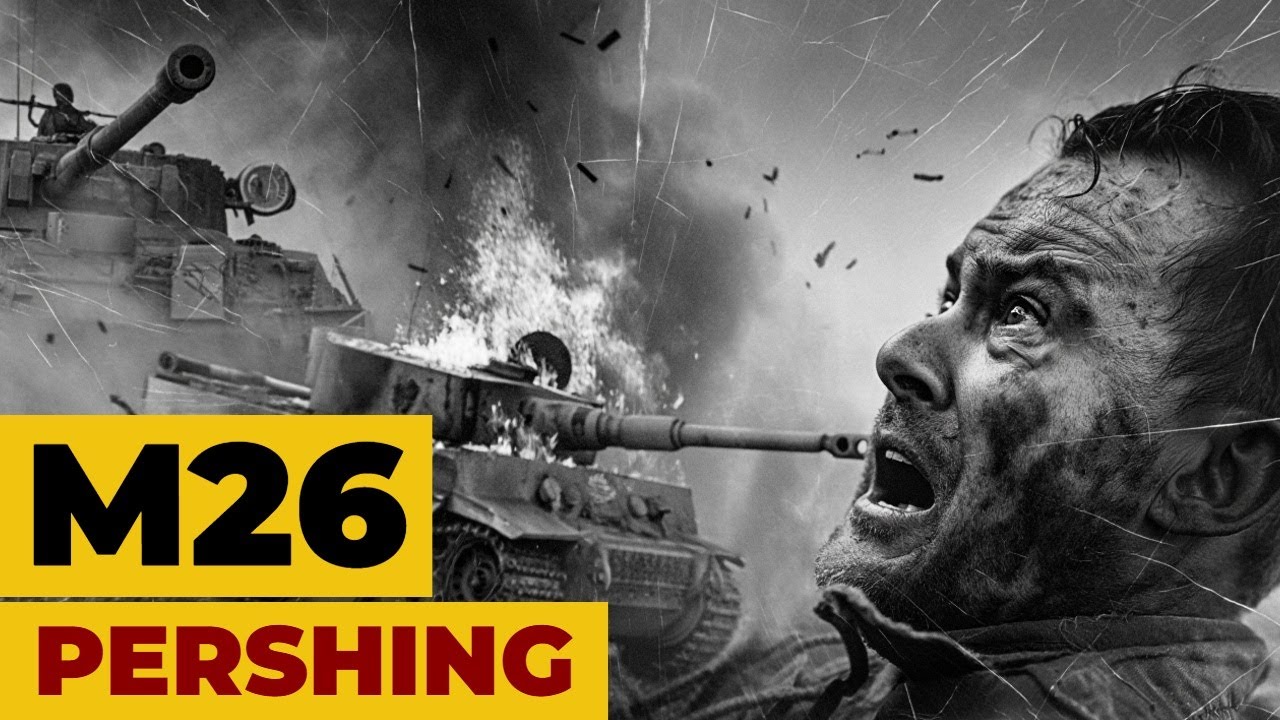 NIEMCY PIERWSZY RAZ SIĘ BAŁY: M26 Pershing – Czołg, Który Złamał Mit Tygrysa