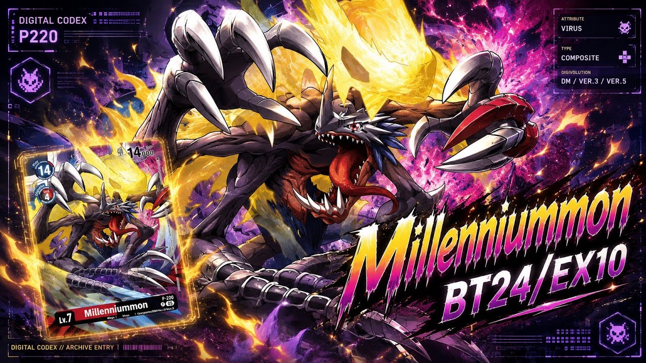 Millenniummon Deck Profile! (BT24 / EX10)