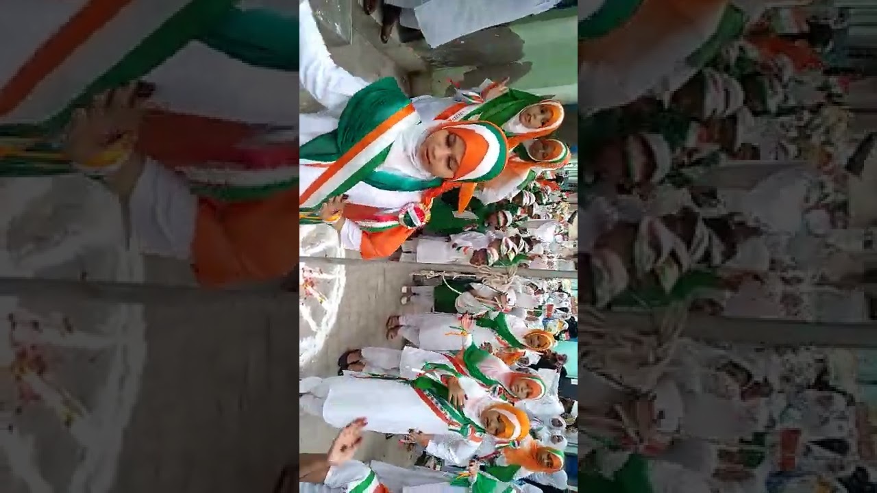 75th Indipendent Celebration in Madarsa Hafsa Lil Banat Yaseenganj Lucknow