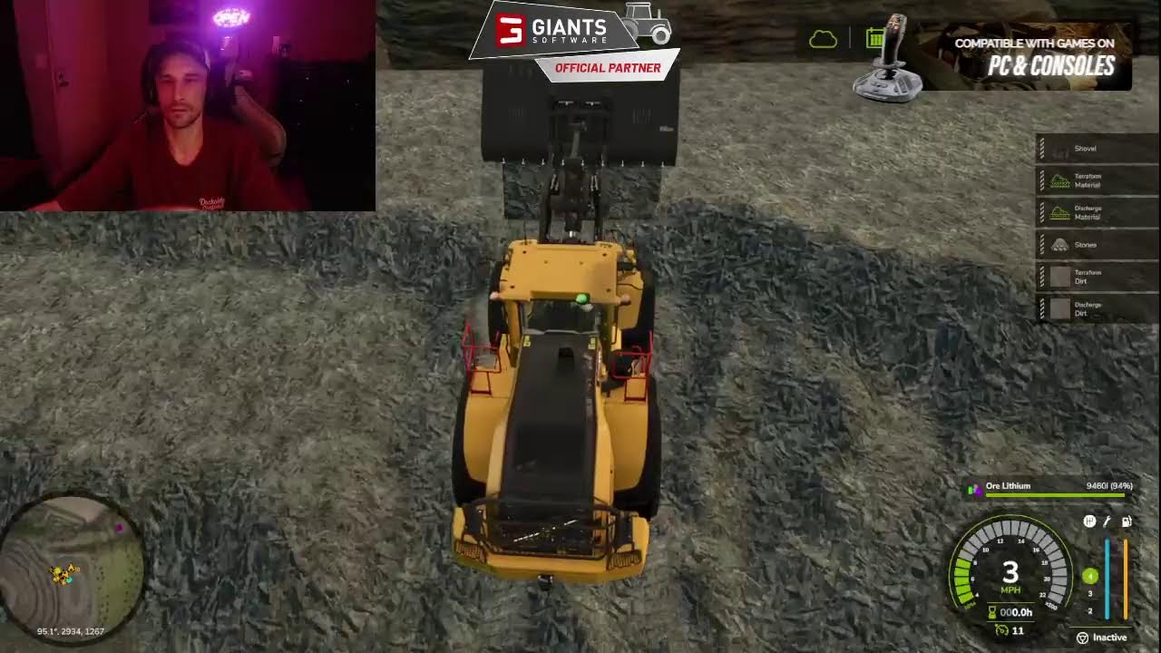 WHAT THE HELL IS HE DOING NOW!?!?!? FARMING SIMULATOR 25 MINING MAYHEM2.0