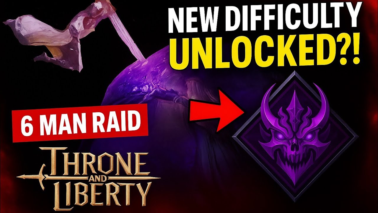 Throne & Liberty - 6 Man Raid Nightmare Calanthia Crucifix POV