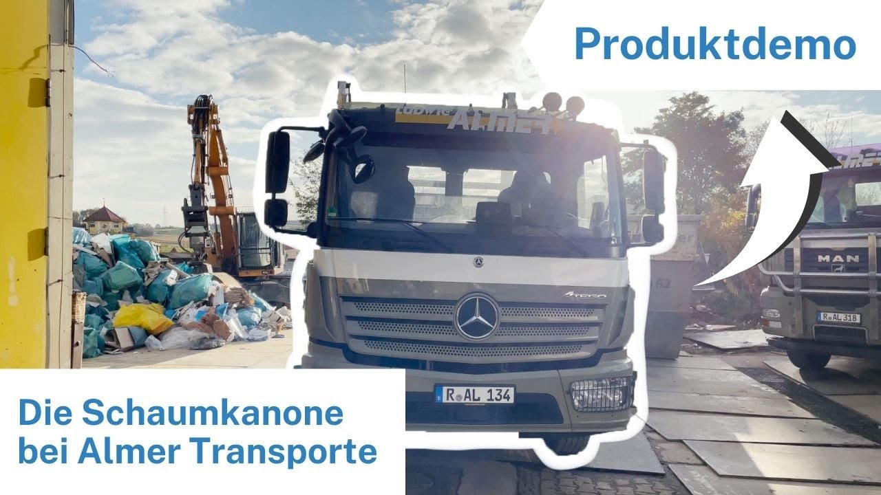 Zu Gast bei Almer Transporte // LKW waschen // Truck waschen // HighPowerCleaner
