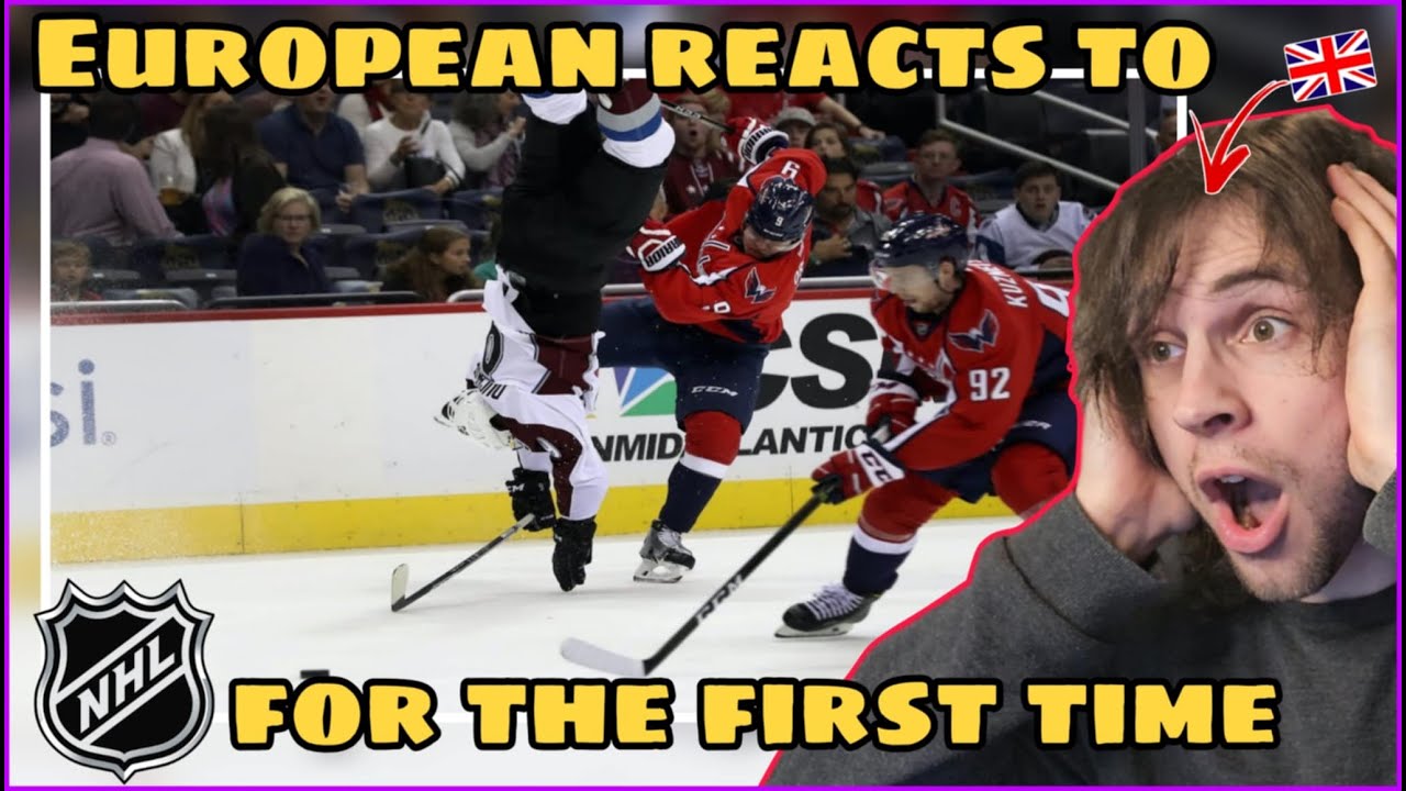 EUROPEAN Reacts to NHL (ICE HOCKEY)'S BIGGEST HITS EVER!! - First Time Reaction