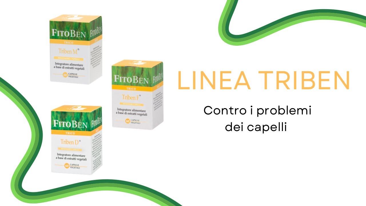 Scopri i prodotti 👉 TRIBEN 👈 contro i problemi di capelli.