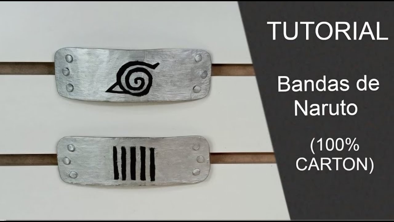 Como hacer las Bandas de Naruto fácil y rápido | Tutorial